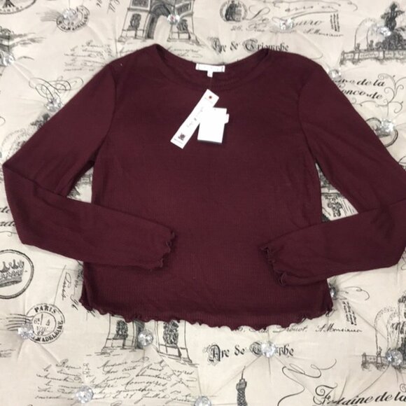 Willow & Clay Thermal Crop Top - Picture 2 of 3